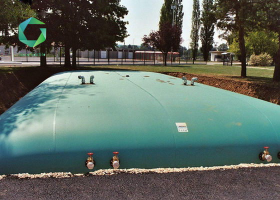 120N Adhesion Woven Technics PVC Tarpaulin Water Tank UV Protection Portable 6000 Liter
