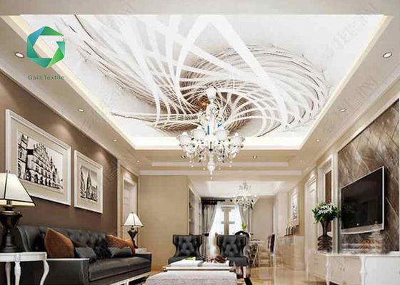 conception libre de tapisserie d'ameublement de 320gsm 1000d de tissu de plafond décoratif de bout droit bendable