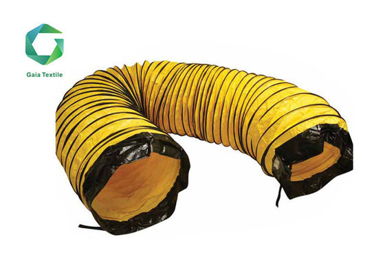Exploitation B1 420gsm ignifuge de canalisation de ventilation résistante de PVC de larme flexible