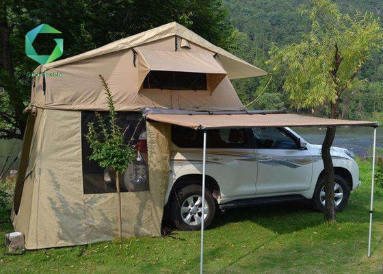14oz PVC Anti Ageing Polyester Tent Fabric Vinyl UV Blocking Roof 100N Tear Strength