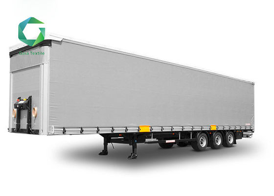 bâche résistante de PVC 1100gsm, camion latéral de bâches de polyester de vinyle de rideau en force de larme 500N