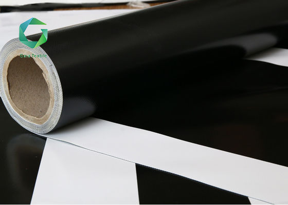 0.5mm 1000d Yarn Waterproof Vinyl Tarp PVC Striped Tear Resistance Vinyl Coated
