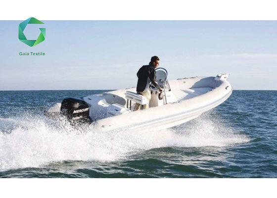 1000d Waterproof Marine Vinyl Fabric 750gsm , 28×26 Density Inflatable Sea Canoe Airtight