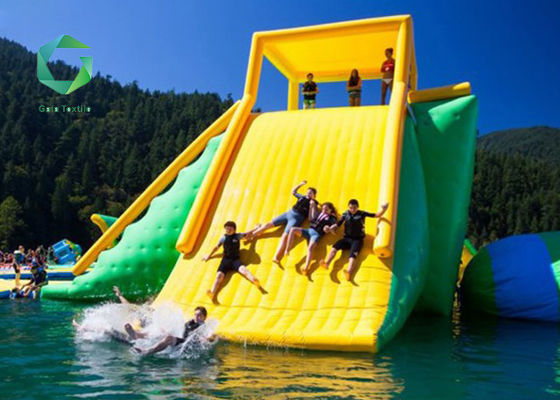 840d 610gsm PVC Vinyl Material , 18oz PVC Inflatable Boat Fabric Amusement Park