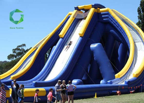 Woven Technics Anti UV PVC Inflatable Fabric Vinyl Marine Airtight Park Castle 18oz