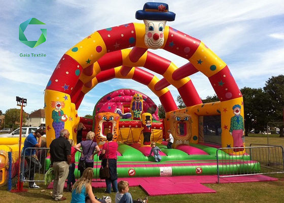 le vinyle gonflable hermétique de tissu de PVC de 0.6mm a enduit UV de parc aquatique d'amusement d'enfant anti