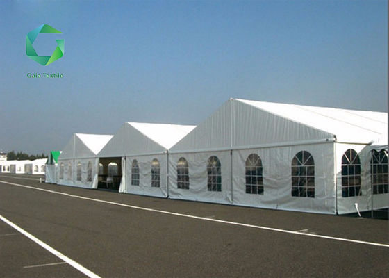 680gsm 100N Adhesion PVC Coated Tarpaulin Uv Resistant Tent Fabric Middle East Standard