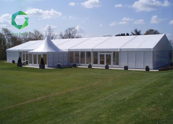 le PVC de largeur de 450gsm 2.05m a stratifié la tente imperméable ignifuge du tissu PVDF