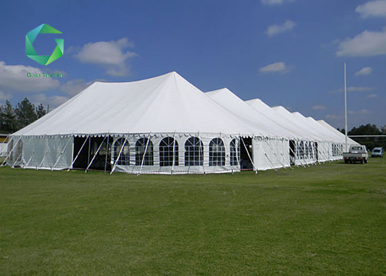 1000d Antibacterial Waterproof UV Resistant Tarp 750gsm Sidewall PVC Tent Fire Retardant