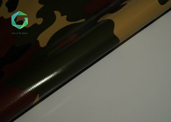 Camouflage UV imperméable tissé 1000d de bâche de vinyle du tissu 850gsm de tente de PVC de techniques anti