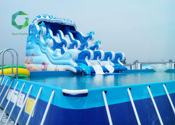 piscine imperméable 650gsm de vinyle d'intérieur de revêtements de piscine de PVC du textile tissé 1000d