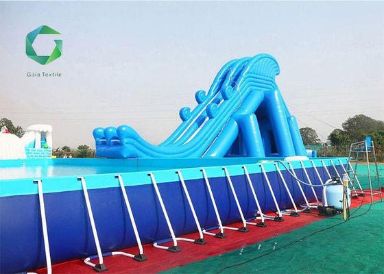 piscine imperméable 650gsm de vinyle d'intérieur de revêtements de piscine de PVC du textile tissé 1000d