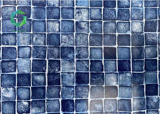 le vinyle résistant de revêtements de piscine de PVC de chlore de 1.5mm a enduit le polyester écologique