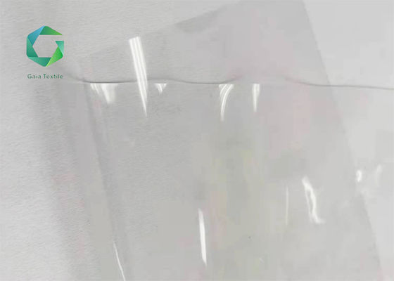 Largeur ignifuge du vinyle 2m de Super Clear transparent du tissu 0.35mm de PVC de plastifiant
