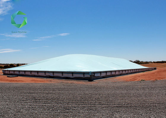 500d tissu stratifié imperméable, transport de vinyle de bâches de pile de grain de PVC 550gsm