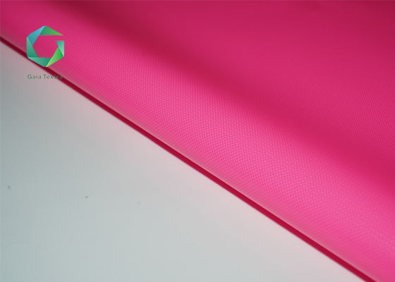 50m length Luggage Bag Fabric 60N Tear Strength Soft Synthtic Leather 500d