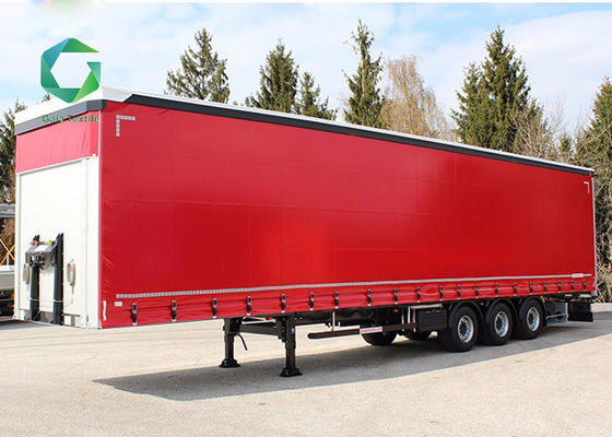 FR Anti UV Knife Coated Tarpaulin PVC Coated Waterproof Transportation Fabric 1000gsm