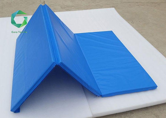 Protégez le tissu 100d de Mat Tarpaulin Leather Vinyl Coated de gymnase de PVC de longueur de la protection 50m