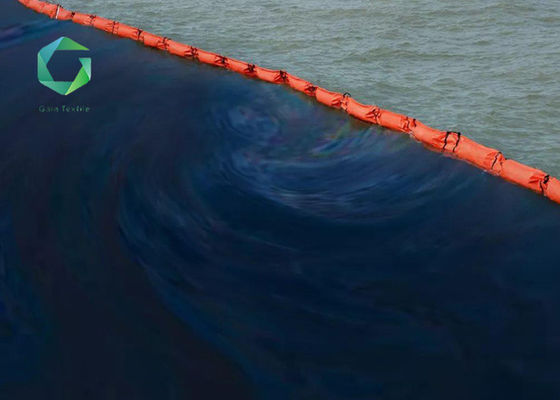 Foldable Waterproof PVC Vinyl Tarp Oil Resistance Oil Boom Fence Protech Technical